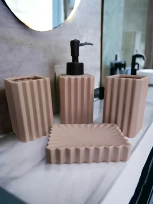 Ceramic Bathroom Set