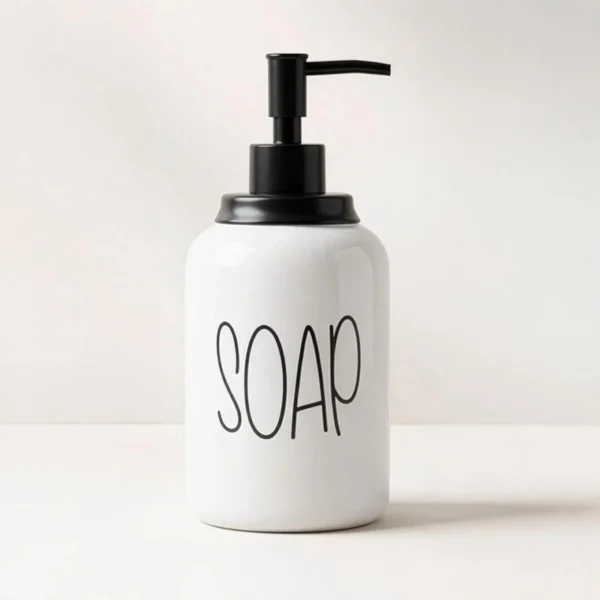 More Modern Ceramic Soap Dispenser